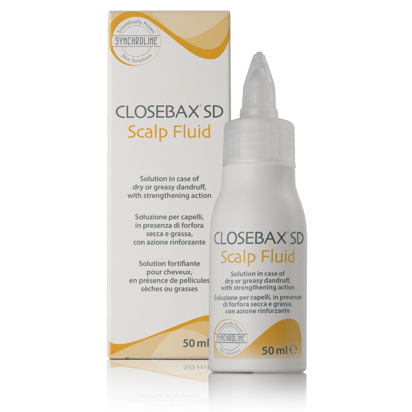 CLOSEBAX® SD SCALP FLUID 50 ML - Take control of persistent scalp issues